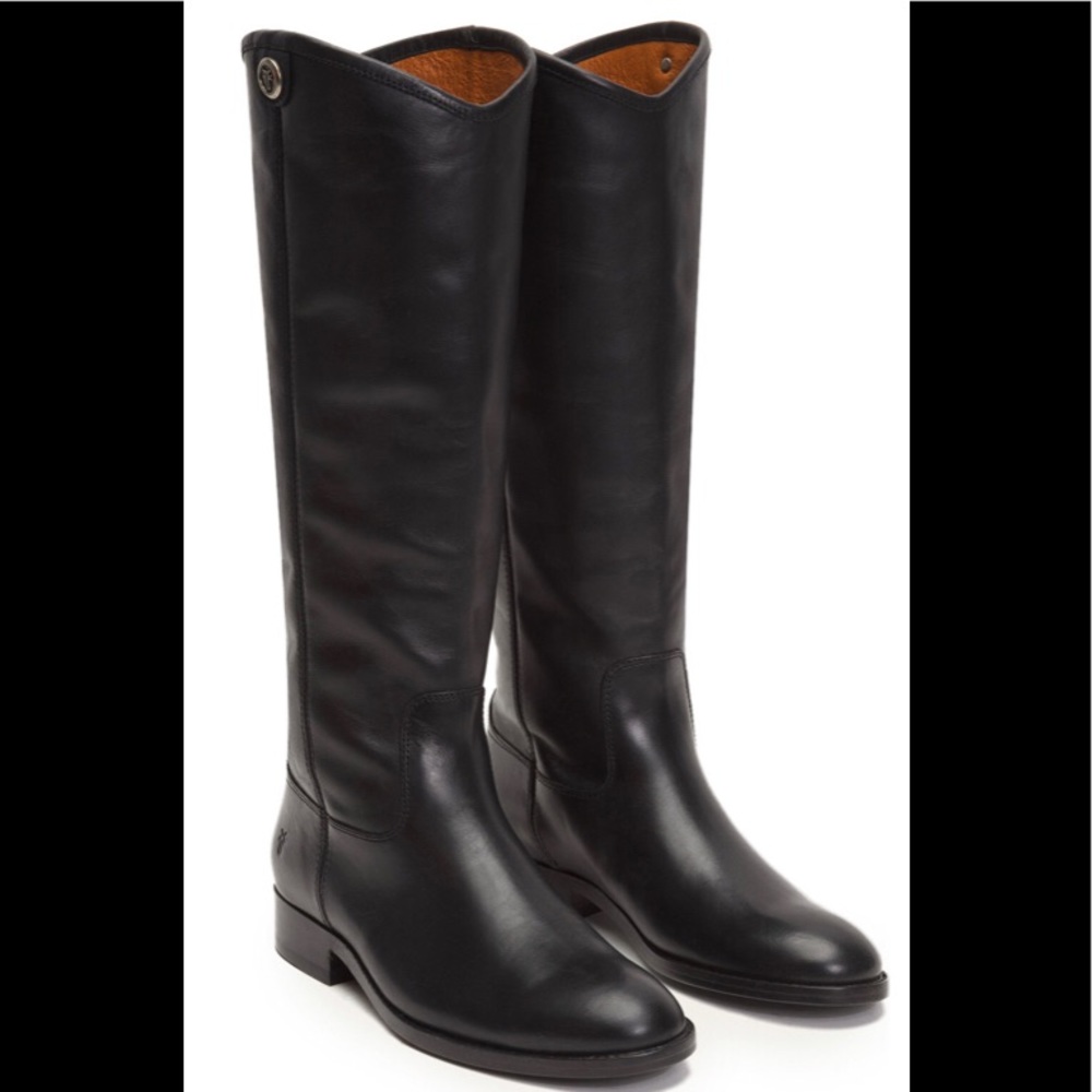 Frye tall black boots